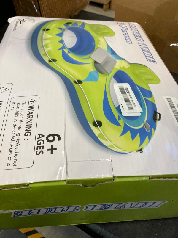 Photo 1 of Jasonwell 2-Person Inflatable River Tube Float