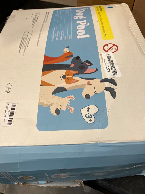 Photo 1 of Peteast Foldable Hard Plastic Dog Pool - Large