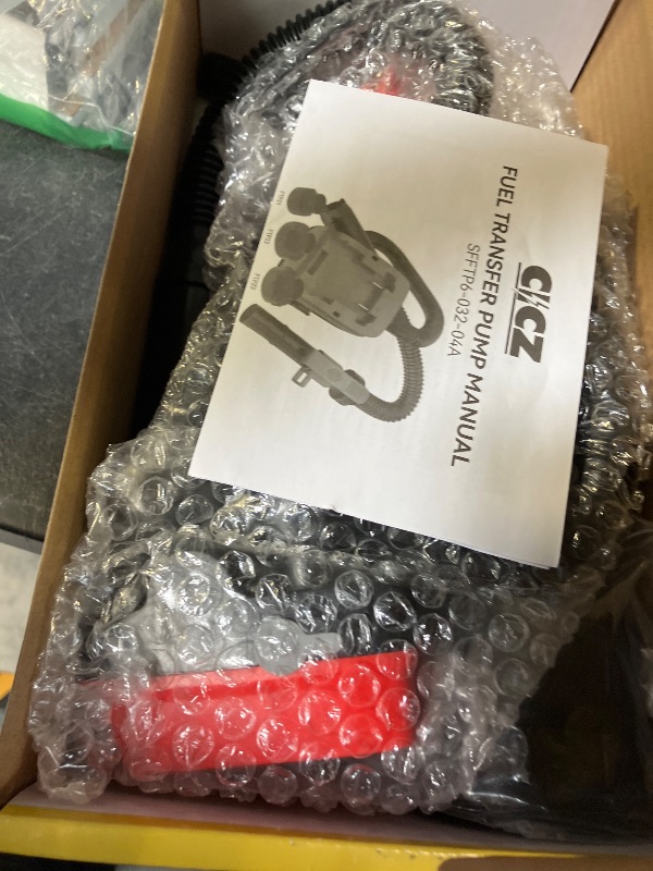 Photo 1 of CICZ Cordless Fuel Transfer Pump with Auto-Stop, 3.8 GPM