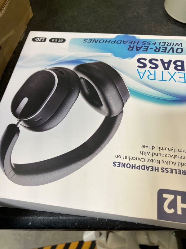 Photo 1 of MMWOWARTS Hybrid ANC Wireless Over-Ear Headphones