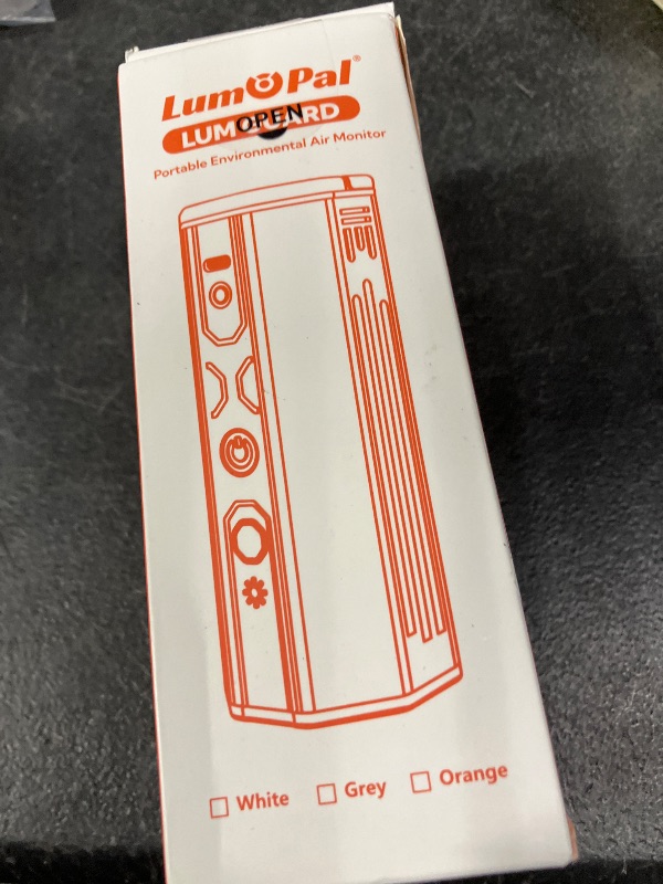 Photo 1 of Lumopal Portable Air Monitor TVOC Detector HCHO Humidity Temperature Meter