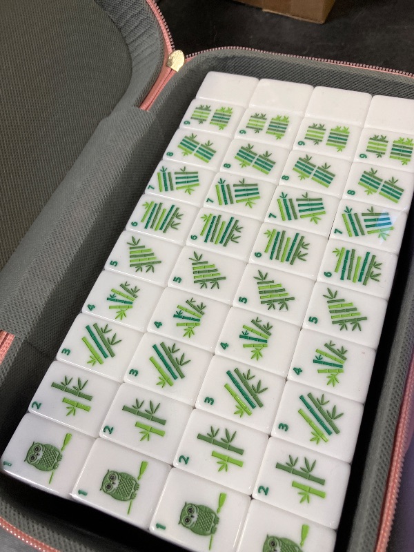 Photo 1 of HYZYey Acrylic Mahjong Tile Set