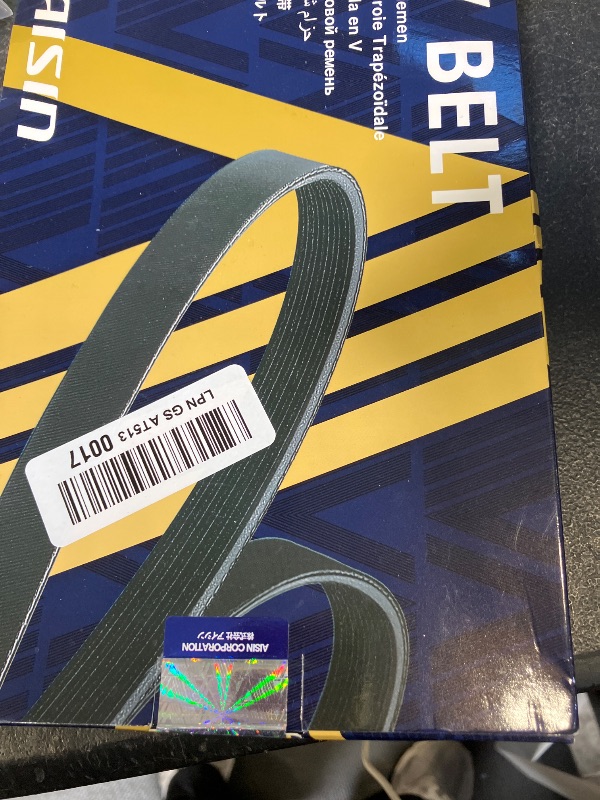 Photo 1 of AISIN Serpentine Belt 88.31" Length