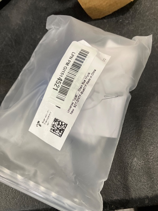 Photo 1 of Universal Toilet Flapper Replacement 2 Inch - Compatible with Most American Standard Kohler Fluidmaster Toto Gerber Toilets Tank Water Saving Rubber Flush Valve Flapper with Stainless Chain Blue 1Pack