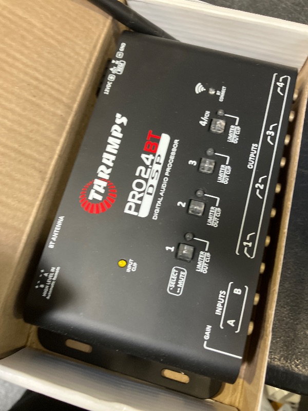 Photo 1 of Taramps PRO 2.4BT Bluetooth DSP Crossover Digital Signal Processor