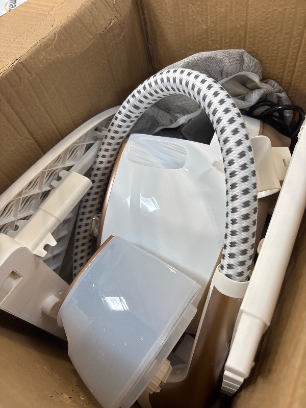 Photo 1 of HAPAIS Garment Steamer, 1800W, 360° Rotatable Board, 2L Tank