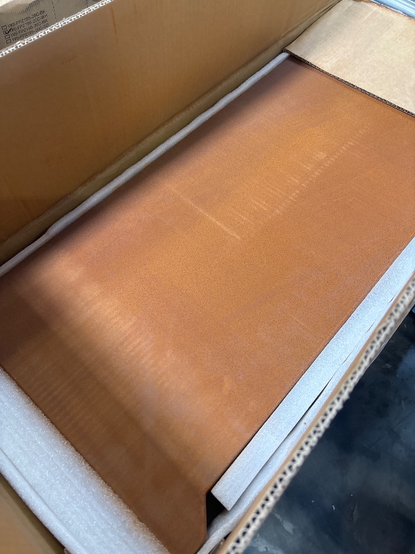 Photo 1 of Corten Steel Planter Box 36"L x 15"W x 15"H Outdoor Rectangular Planters