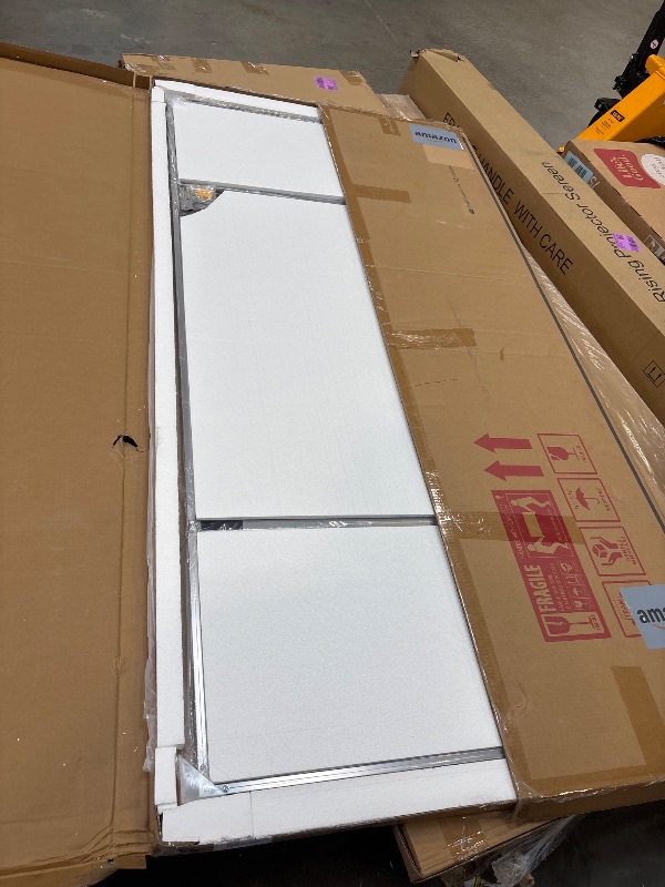 Photo 1 of TETOTE Rectangular Bathroom Mirror 72" x 36" Brushed Nickel