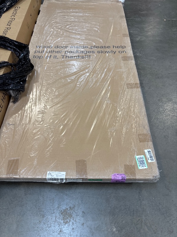 Photo 1 of JUBEST 36"x84" Flush Concealed Barn Door with Soft Close Hardware Kit