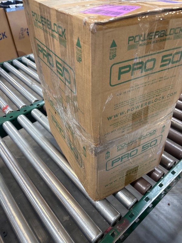 Photo 1 of PowerBlock Pro 50 Adjustable Dumbbells