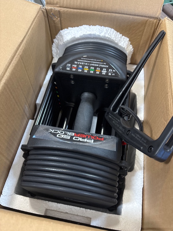 Photo 1 of PowerBlock Pro 50 Adjustable Dumbbells