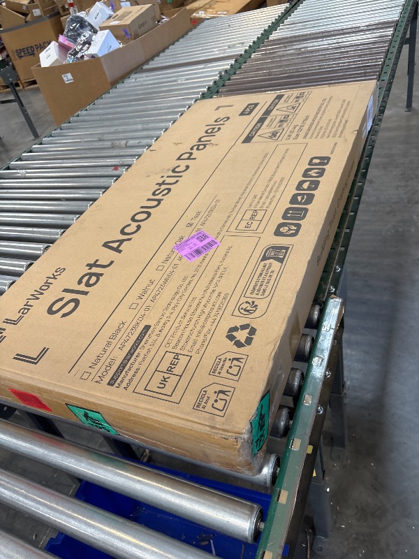 Photo 1 of LARWORKS Acoustic Wood Wall Panels 4 Pack