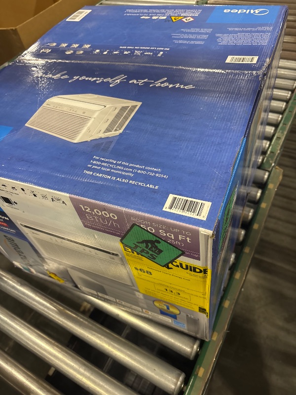 Photo 1 of Midea 12,000 BTU Window Air Conditioner with Heat, 550 Sq Ft