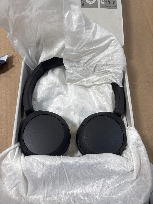 View 3 of Sony WH-CH520 Wireless On-Ear Headphones - Black