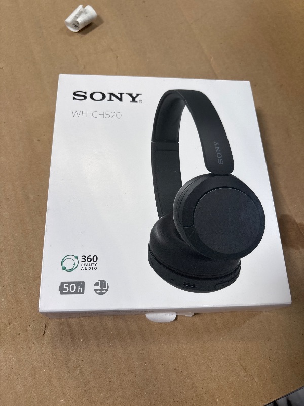 View 2 of Sony WH-CH520 Wireless On-Ear Headphones - Black