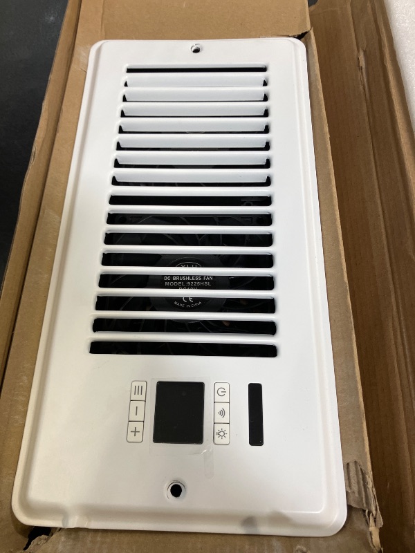 Photo 1 of Howeall Smart Register Booster Fan - White