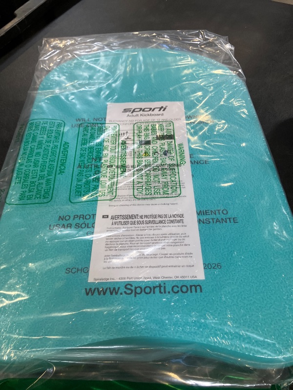 Photo 1 of Sporti Adult Kickboard for Swim Training