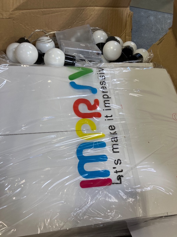 Photo 1 of Tongjoy 4FT Marquee Numbers "30" with Lights