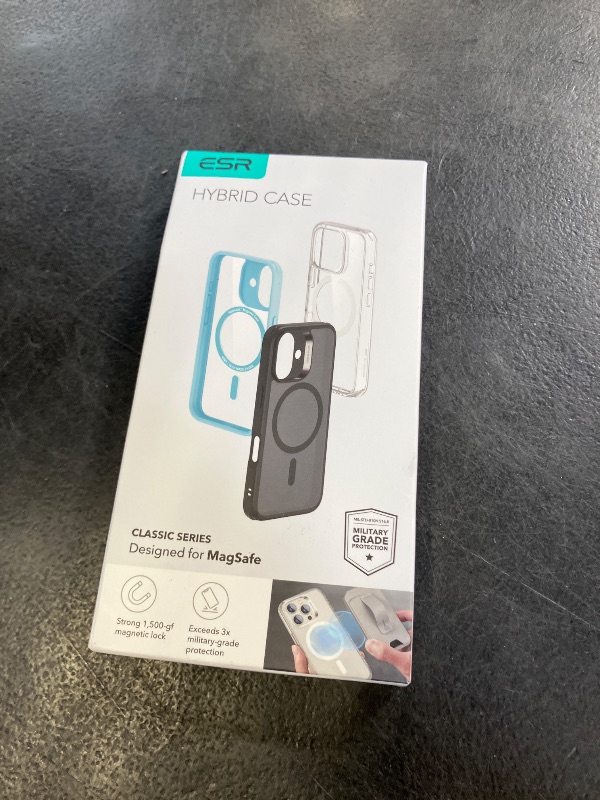 Photo 1 of ESR iPhone 16 Pro Case, HaloLock Hybrid Clear