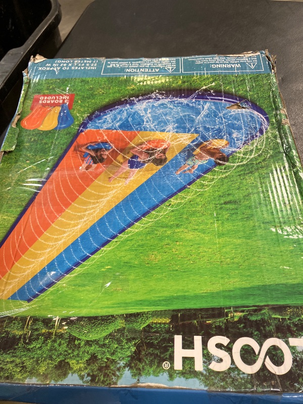 Photo 1 of Sloosh Triple Lawn Water Slide 22.5FT