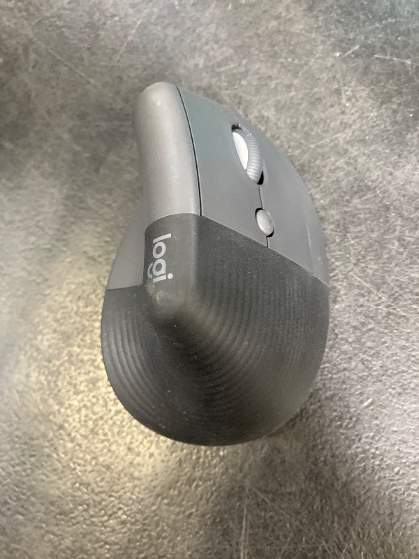 Photo 1 of Logitech Lift Vertical Ergonomic Mouse - Graphite