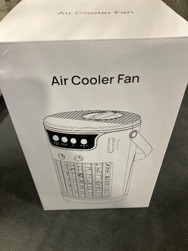 Photo 1 of Ylkf Portable Air Conditioner Fan, 1200ML, White