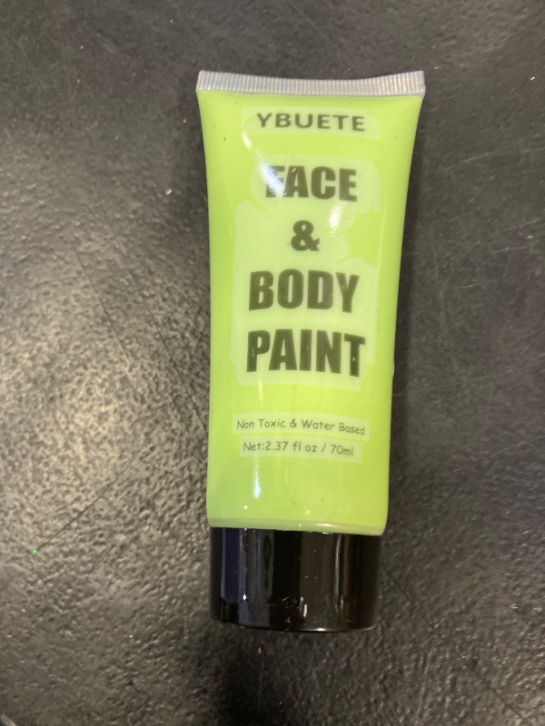Photo 1 of YBUETE Pastel Green Water Based Face Body Paint 70ml