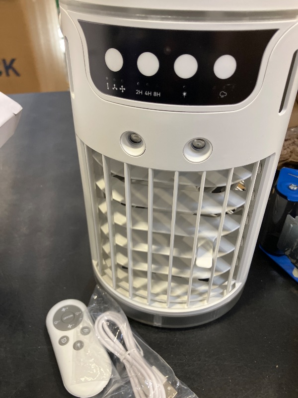 Photo 1 of Ylkf Portable Air Conditioner Fan, 1200ML, White