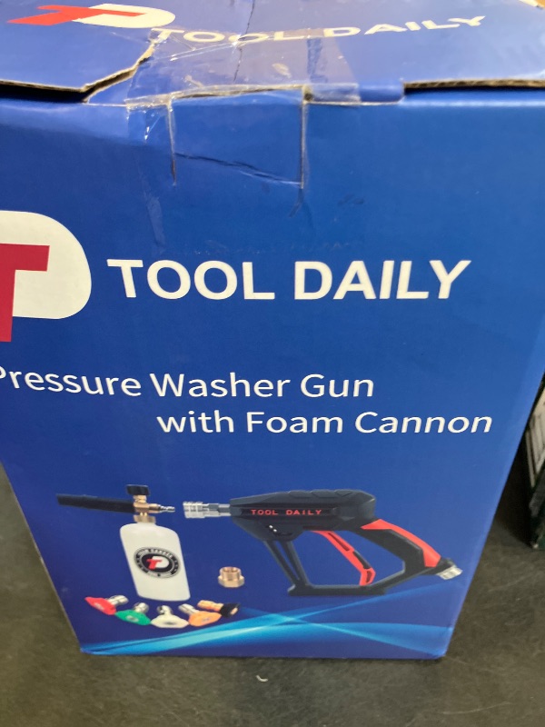 Photo 1 of Tool Daily Short Pressure Washer Gun with Foam Cannon