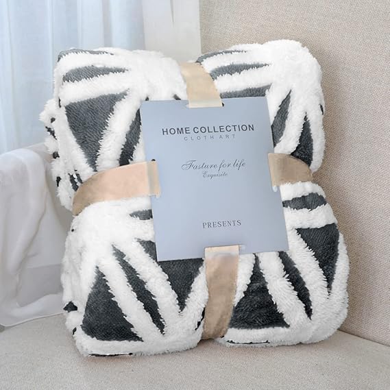 Photo 1 of Blanket Fuzzy Soft Throw Blanket Dual Sided Blanket for Couch Sofa Bed
