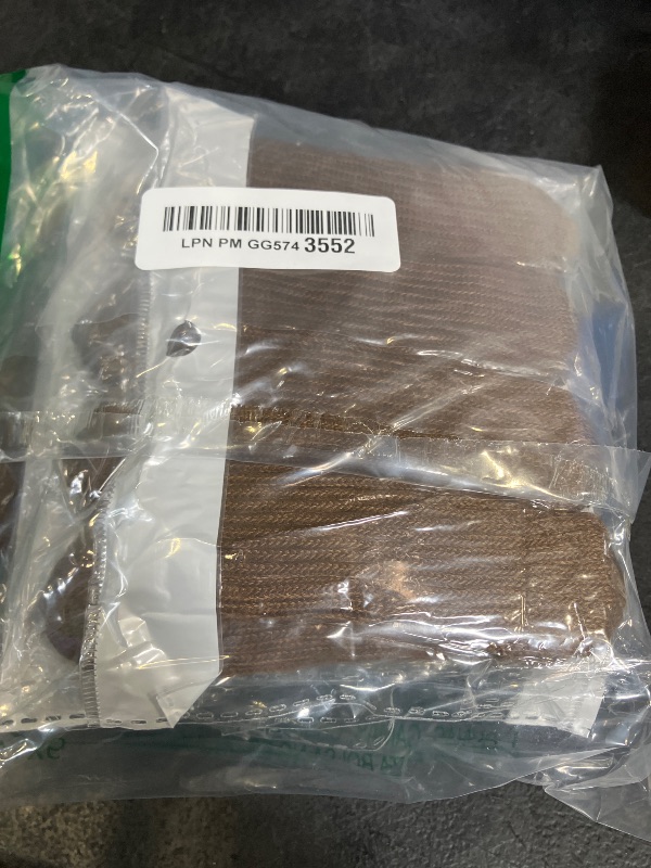 Photo 1 of Pasfeel Chair Leg Floor Protectors, Brown, 24pcs