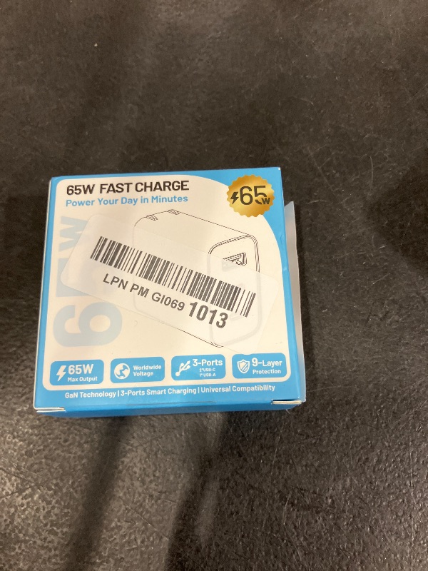 Photo 1 of Vulendu 65W USB-C PD Wall Charger