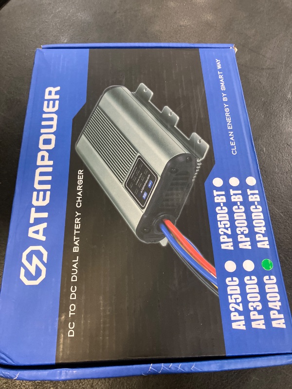 Photo 1 of ATEM POWER 40A DC to DC Battery Charger