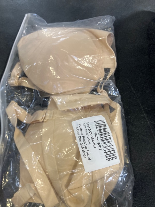Photo 1 of Pushlus Push Up Padded Plunge Underwire Bra - 36A