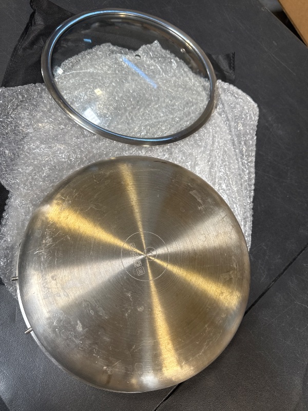 View 3 of Abijan 10" Titanium Frying Pan with Lid