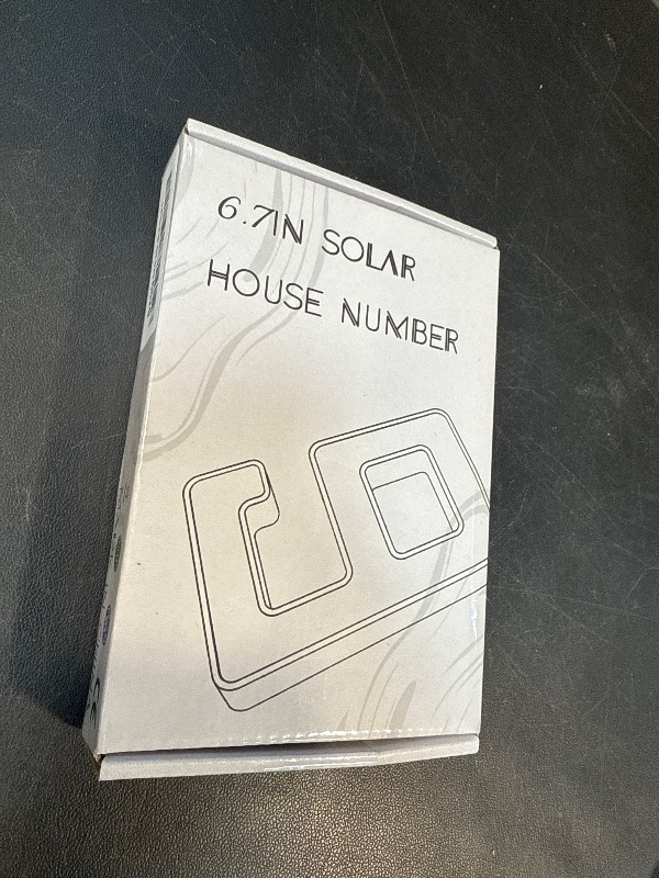 View 2 of ISUNMEA 6.7 Inch Solar Lighted House Numbers