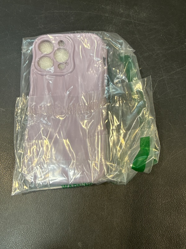Photo 1 of Caseative for iPhone 14 Pro Max Case, Taro Purple