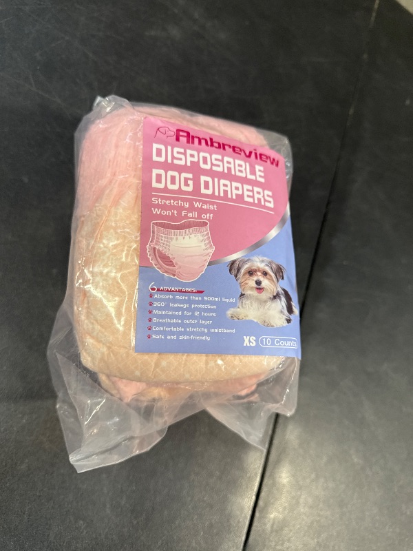 View 2 of Ambreview Disposable Dog Diapers