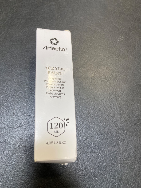 View 2 of Artecho Champagne Gold Acrylic Paint - 4.05 oz Tube
