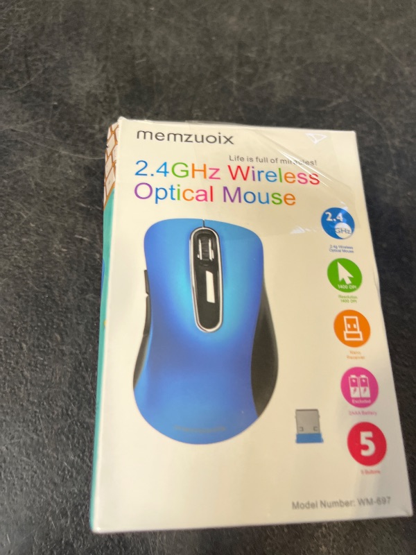 Photo 1 of memzuoix 2.4G Wireless Mouse