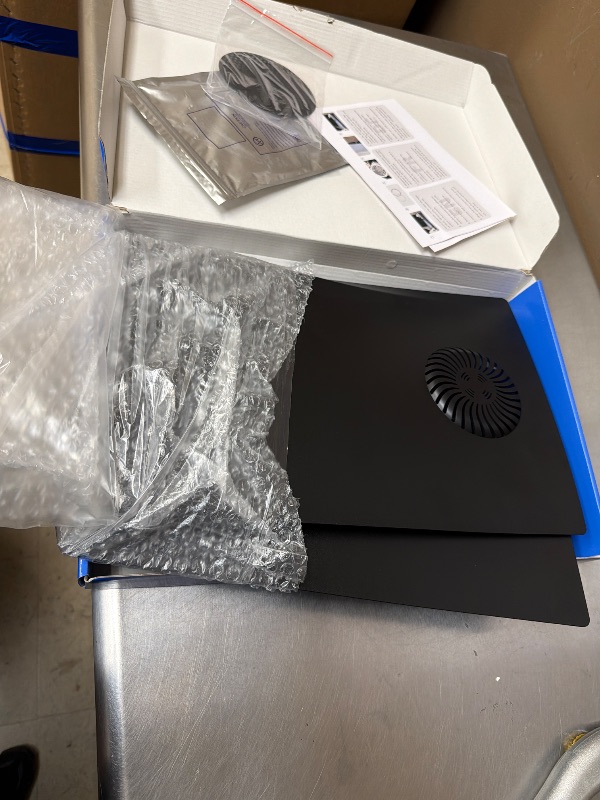 Photo 1 of DOBEWINGDELOU Faceplate for PS5 Disc Edition with RGB LED Light Strip and Dust