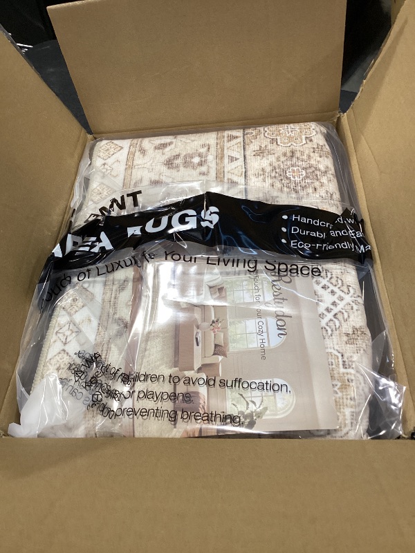 Photo 1 of Restydon Area Rug 5'x7' Cream/Beige Runner