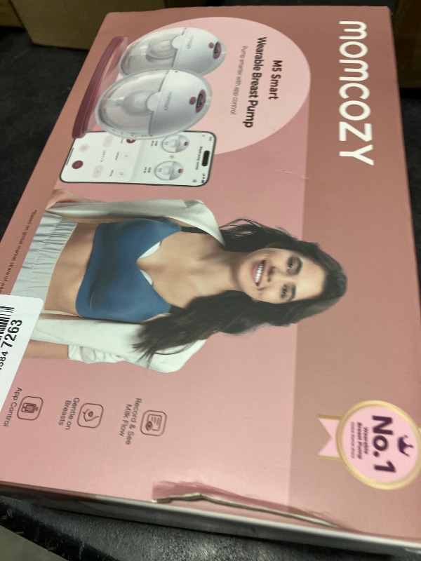 Photo 1 of Momcozy M5 Smart Wearable Breast Pump
