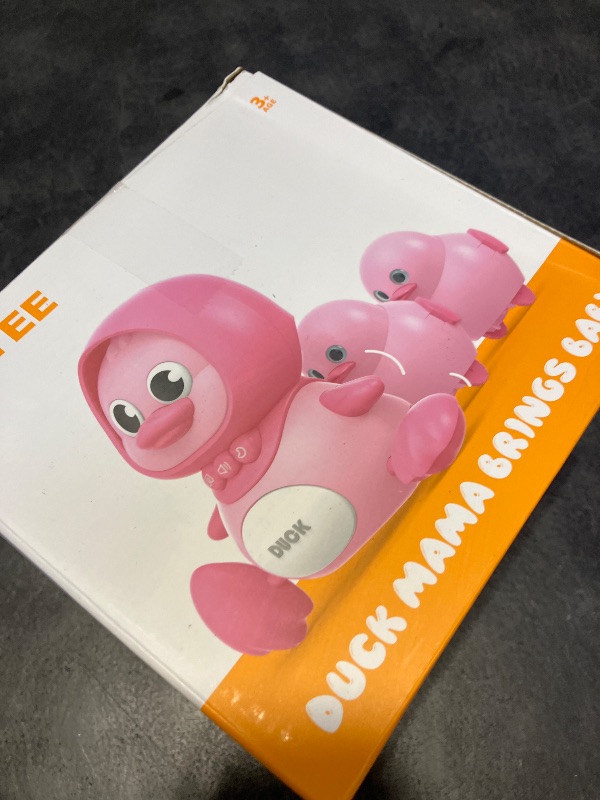 Photo 1 of JUYEE Magnetic Crawling Duck Family Toy Set