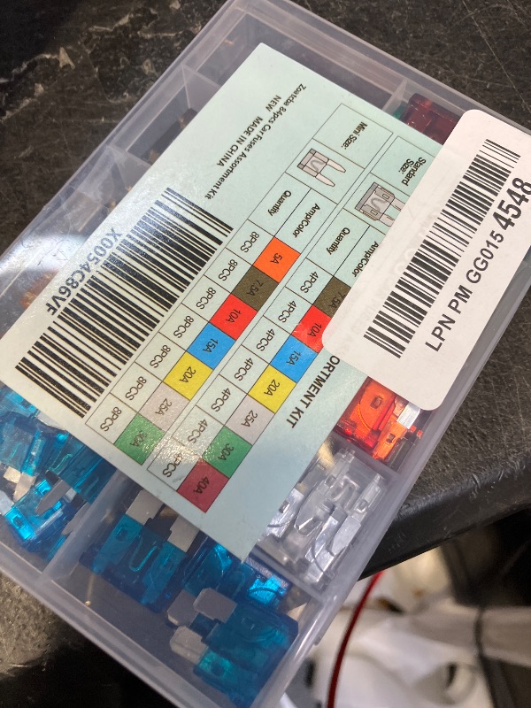 View 2 of Zoatcba 84PCS Car Fuses Assortment Kit, Standard & Mini Fuse 5A-40A