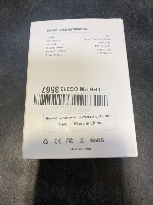 Photo 1 of Hornbill G2 Gateway Wi-Fi Bridge for Smart Locks