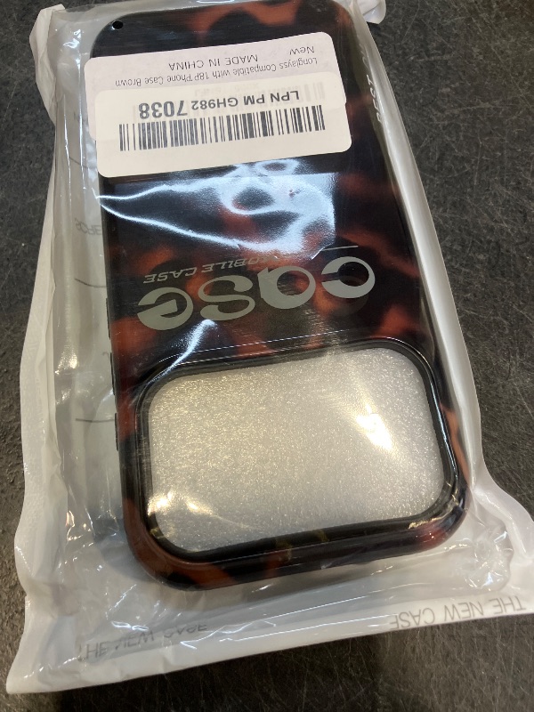 Photo 1 of Longlayss iPhone 18 Pro Case Tortoise Shell