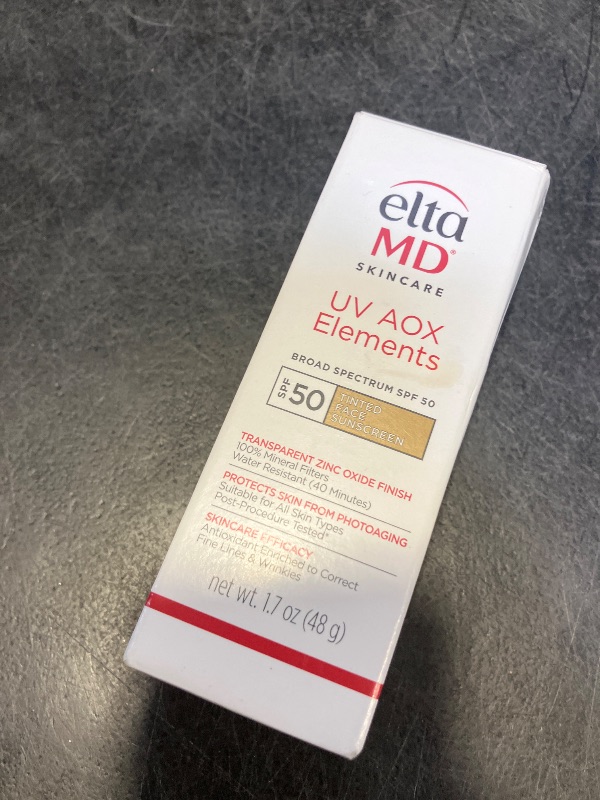 View 2 of EltaMD UV AOX Elements Tinted Mineral Sunscreen SPF 50, 1.7 oz
