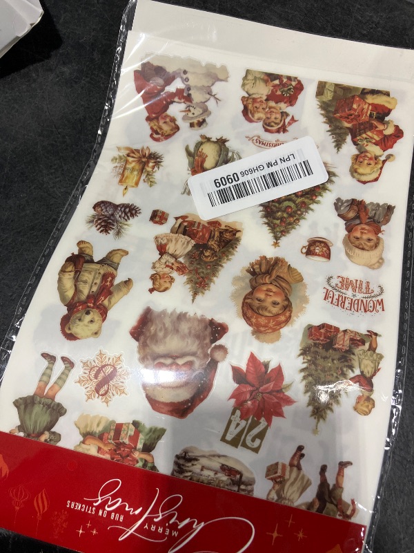 View 2 of CATaireen Christmas Rub-On Transfers (74 Patterns)