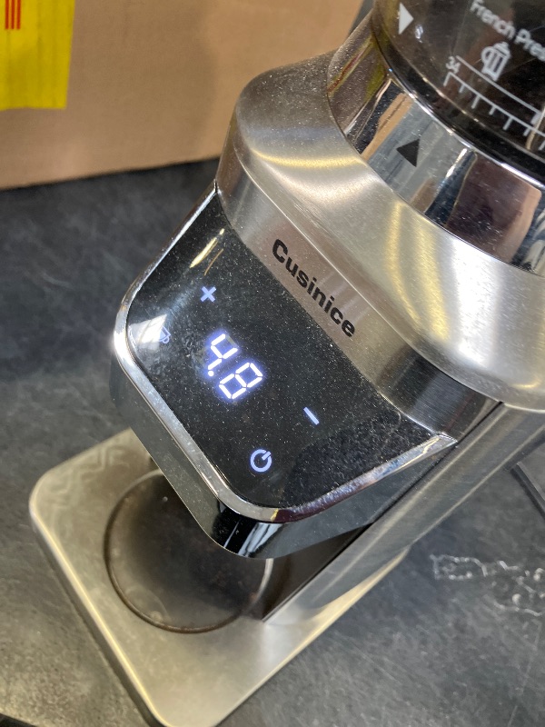 View 5 of Cusinice Conical Burr Coffee Grinder